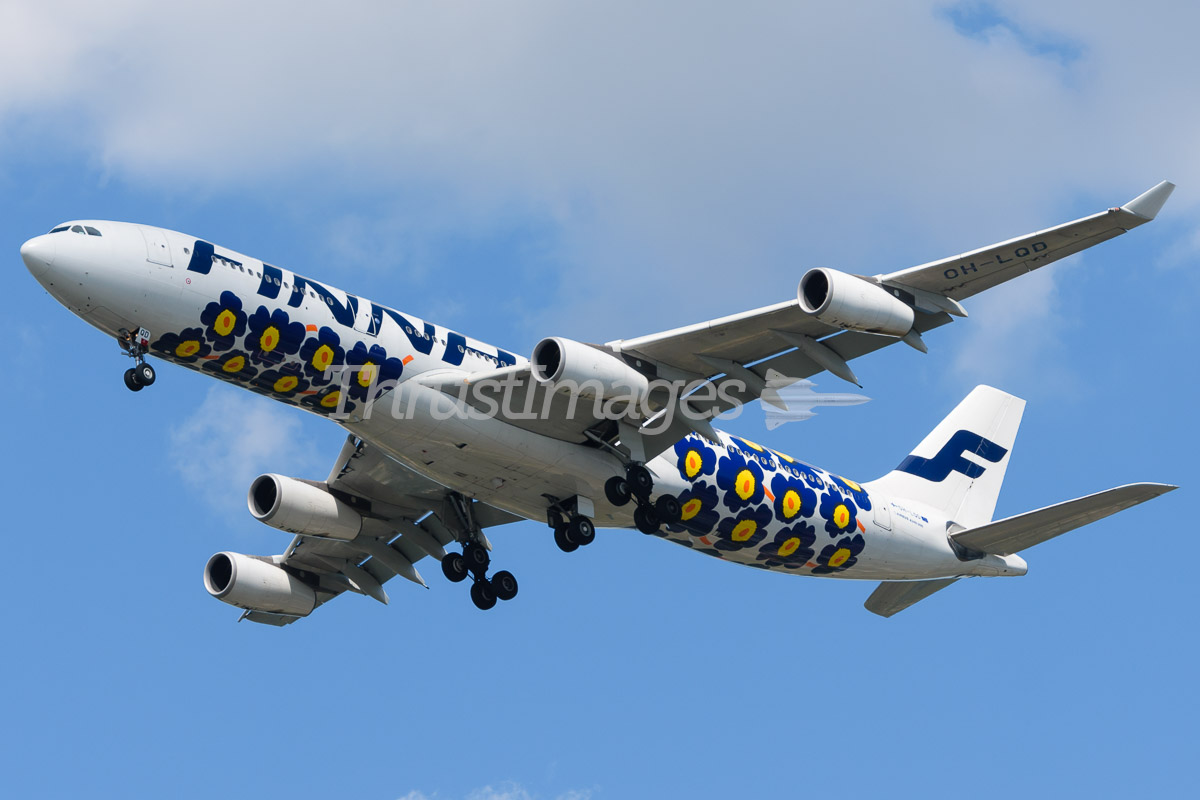 Airbus A340-313 OH-LQD (cn 921) Unikko
